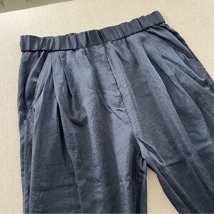 PHILLIP LIM • Blue Silky Elastic Waist Pants
